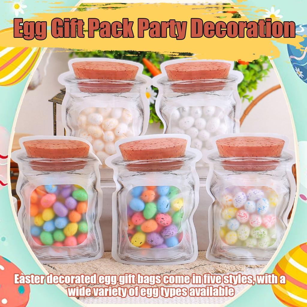 Easter Egg Ornaments Creative DIY Painted Simulation Egg Decoration Ornaments Scene Layout Easter Egg Props