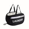 1pc Foldable Laundry Basket Breathable Oxford Fabric Storage Bag for Dirty Clothes Organizer Bag Large-capacity Laundry Bag