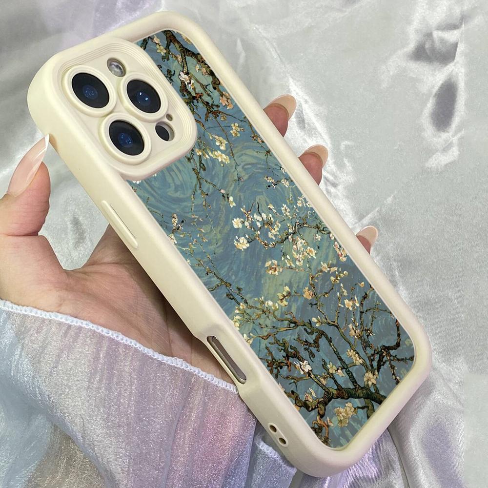 JT9 Estetický vintage Telefon Strom pro pro iPhone 17 16 Pro Max Samsung S26 S25 Ultra A17 A26 A07 Xiaomi Redmi Note 14 Pro Plus Měkký kryt z TPU