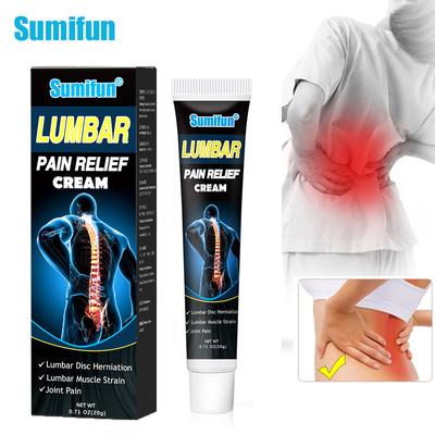 Lumbar Pain Relief Cream Back Lumbar Spine Pain Relief Lumbar Muscle Strain Pain Relieving Cream Massage Care