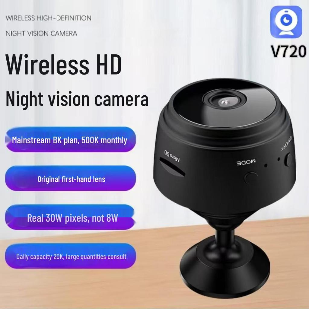 Wireless A9 Wide-angle HD Indoor/Outdoor Intelligent Surveillance Camera