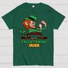 Frightening Irish- St. Patrick's Day Cotton Summer Casual Cool Loose T-Shirt