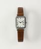 [Ourhope] Ourhope Square Classic Leather Watch - Brown