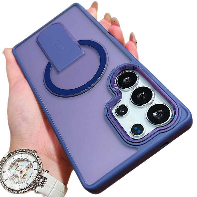 Invisible Magnetic Phone Case for Samsung S25 Ultra, Compatible with S24 FE/S23/S25 Plus