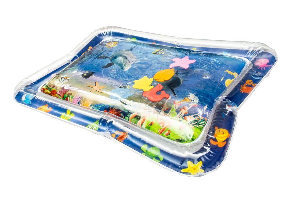 Sensoryczna Dmuchana Mata Wodna Dla Niemowląt Dzieci Ocean Edukacyjna