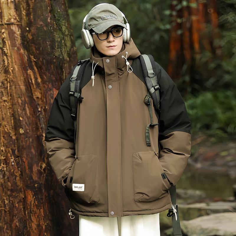 Куртка-пуховик с капюшоном — фото 4