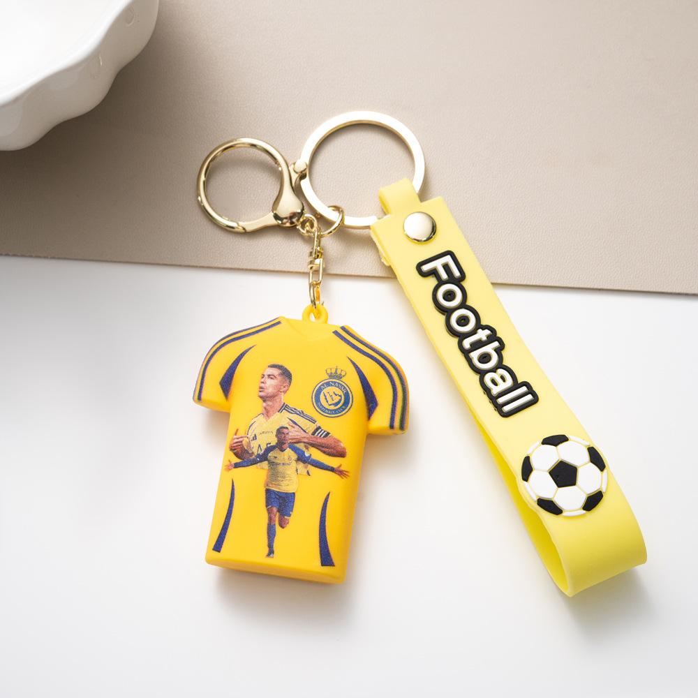 Football Cup Jersey Keychain Pendant, Sports Souvenir, Car Keychain Pendant, Gift