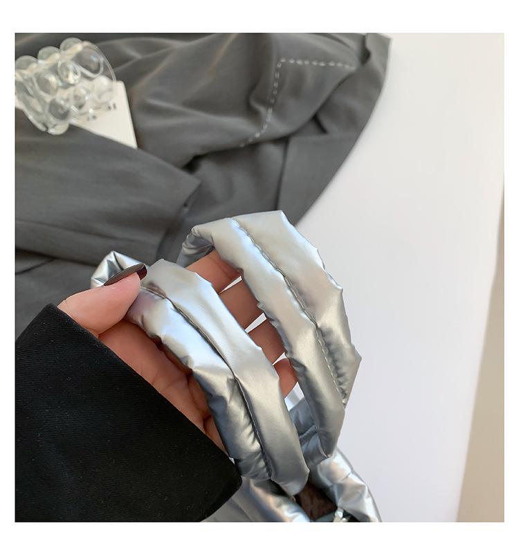 Dames Gewatteerde Katoenen Crossbody Tote Tas