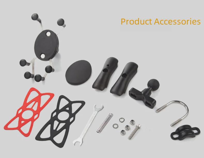 Universal Shockproof Mobile Phone Holder for Electric Cars & Motorcycles