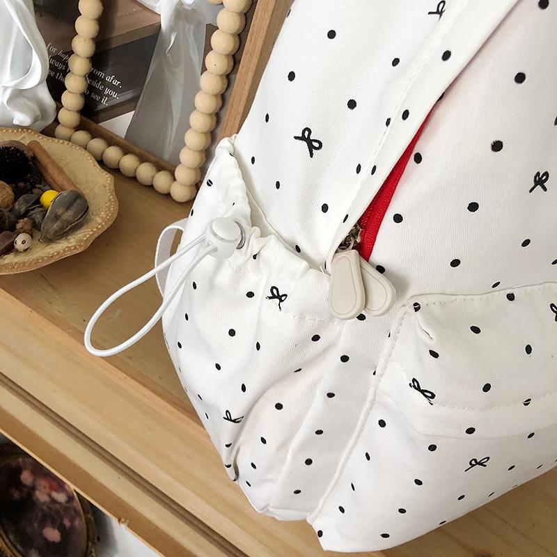 Printed Backpack Junior High School Student Lightweight Schoolbag Women's Travel Large Capacity Backpack