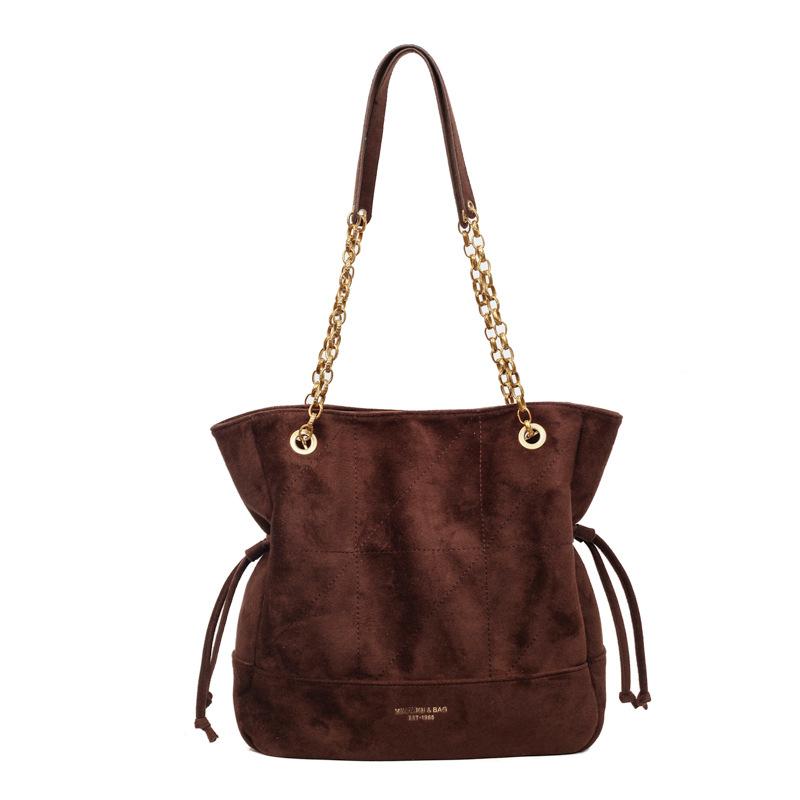 

Популярные осенне-зимние сумки женские ретро замшевые сумки на цепочке большой вместимости дорожные наплечные сумки-тоут модные сумки-мессенджеры