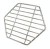 Captain Stag Hex Stainless Steel Fire Grill, Medium Size, Dedicated Grate [Compatible Grill Part Numbers: M-6498 / UG-70] UG-2028