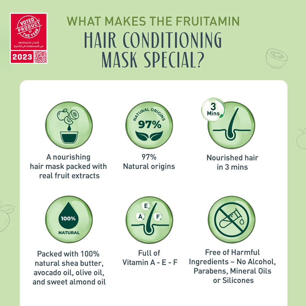 Nutrition, Moisturizing Hair Conditioning Mask Power Green - Make Your Hair Healthy and Strong
