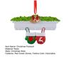 Christmas Pendant Bright Red Green Gloves Shape Festive Color Hanging Ornament Holiday Wall Decoration Gift