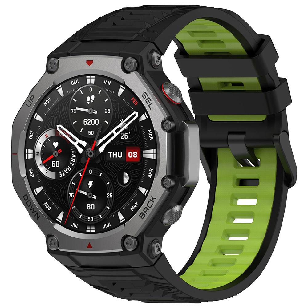Silicone Watchband for Huami Amazfit T-REX 3 Smart Watch Wrist Band Replacement T-Rex3 Bracelet Belt Accessories With Tool