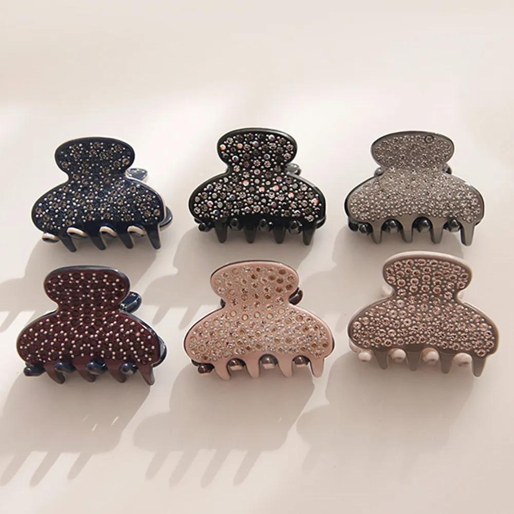 bydaisy Color-block Cubic Mini Hair Clip Bh0558 pink