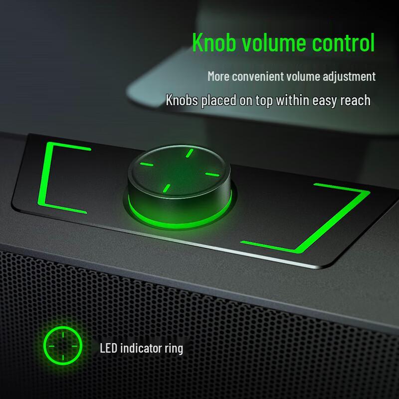 Newmine V1 Wired Desktop Gaming Soundbar Speaker