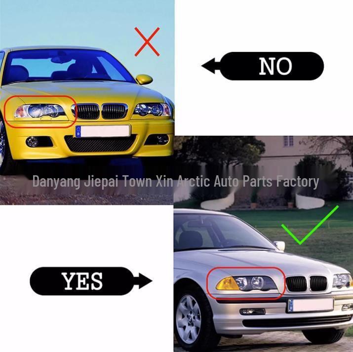 BMW 3 Series E46 (98-01) Headlight Cover for 318I, 320I, 325I