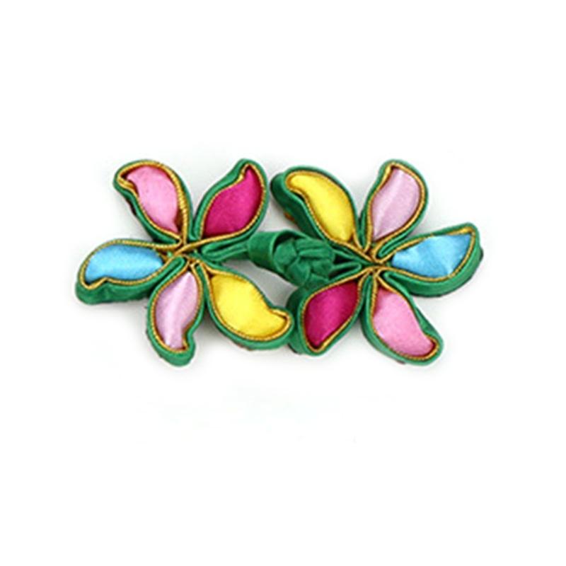 Chinese Knot Frog Buttons Cheongsam Buttons Flower Chinese Closures Buttons Sewing Fasteners for DIY Chinese Cloaks Coat