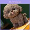Bichon Frise Realistic Stuffed Dog Plush Toy  Poodle Doll Soft Gift Birthday