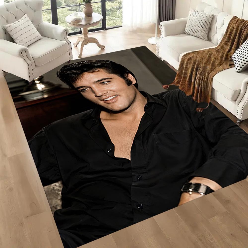 Elvis Floor Mat Design For Study Room Foyer Game Room Playrooms Antislip Rug Office Home Decor Best For Christmas