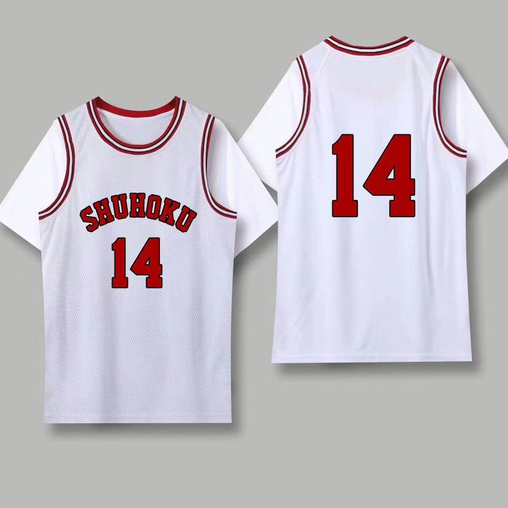Slam Dunk Jersey Liuchuan Maple No. 11 Short-Sleeved Basketball Jersey Sakuragi Blossom Road No. 10 Xiangbei Team Wuhu
