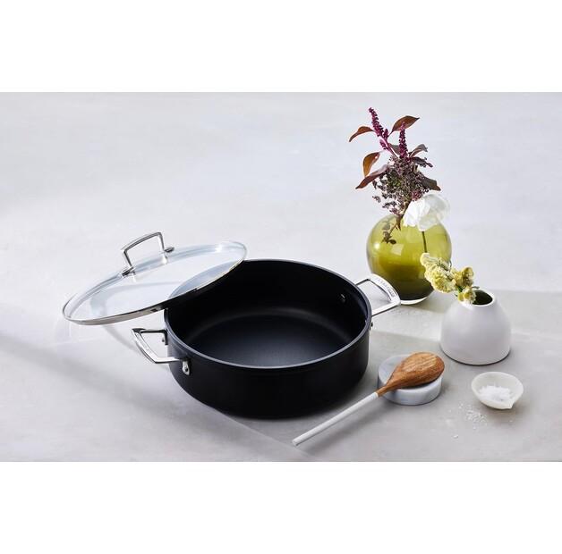 Le Creuset Aluminum Frying Pan with Glass Lid 30 Cm (51113300010500)