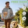 Dog Cat Sling Carrier for Small Pets Up to 16.5Lbs Breathable Mesh Buckle Cross Body Shoulder Bag for Outdoor Travel Camping