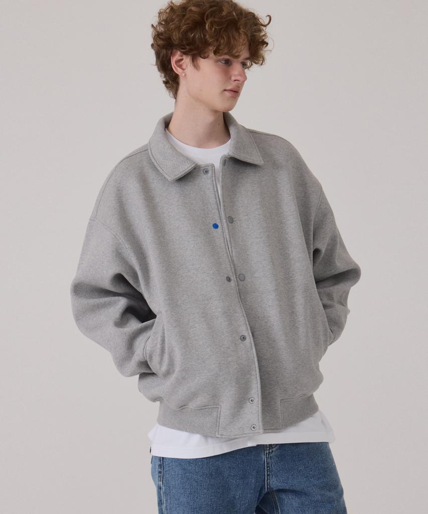 Get It On Signature Varsity Jacket_Gray