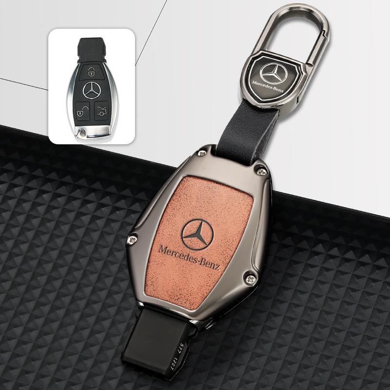 Mercedes-Benz Key Case for GLA200, GLC260L, C-Class, GLS, CLA200 - Full Coverage Shell