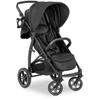 HAUCK - All-terrain Stroller - RAPID 4D - One-hand Folding - 4 Wheels - Black