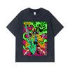 275 GSM Washed T-shirts 100% Cotton One Piece V69 Brook Print Unisex Heavy Cotton T Shirt