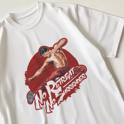 Nessun ritiro nessuna resa Maglietta Retro Anni '80 '90 Regalo Nostalgico per Lui e per Lei