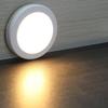 6 LED Round Auto Motion Light Sensor Infrared Night Light Cabinet Cupboard Stair Lamp