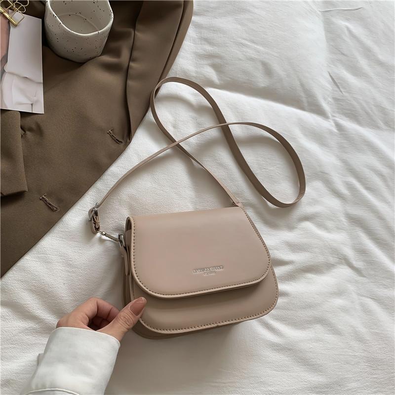 Fashion Simple Shoulder Small Bag Women's Autumn New Trend Fashion Shoulder Messenger Bag Simple Small Square Bag