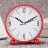 Stylish Silent Metal Alarm Clock for Students' Desks & Nightstands, Perfect for Living Room or Bedroom.