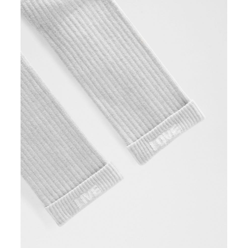 Lululemon Men S Daily Stride Ribbed Comfort Crew SockS  3 Pack Heathered Silver Drop True Navy Legacy Green