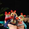 Safety Five Tiger Sachet Embroidery Craft Embroidery Car Pendant  Hanfu Props