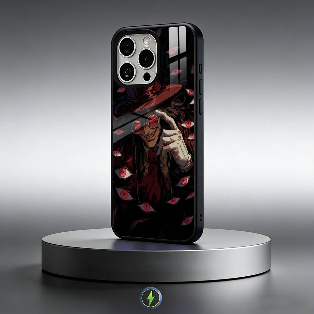 Anime H-hellsing  Phone Case For iPhone17,16,15,14,13,12,11 Plus,Pro Max Magnetic For Magsafe Wireless Charging