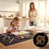 Protective mat 0.5mm 60x120cm black