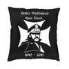 Hot Sale Jesus Meme Saint Lemmy Throw Pillow Cases for Sofa  cm Cushion Cover Living Room Decoration Creative Pillowcase