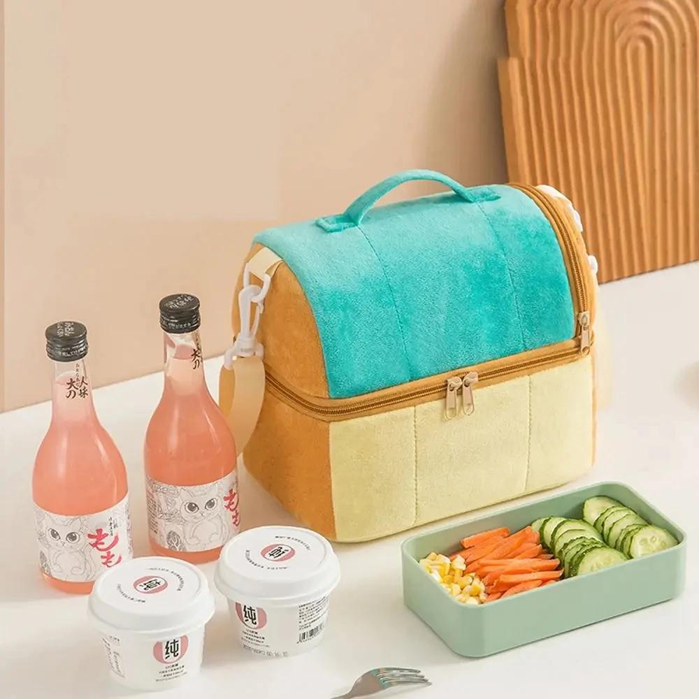 Bolsa Térmica Lonchera Para Trabajo Picnic Bolsa Coche Bolsa Refrigerador Bolsa Refrigeradora Portátil Mochila para Comida