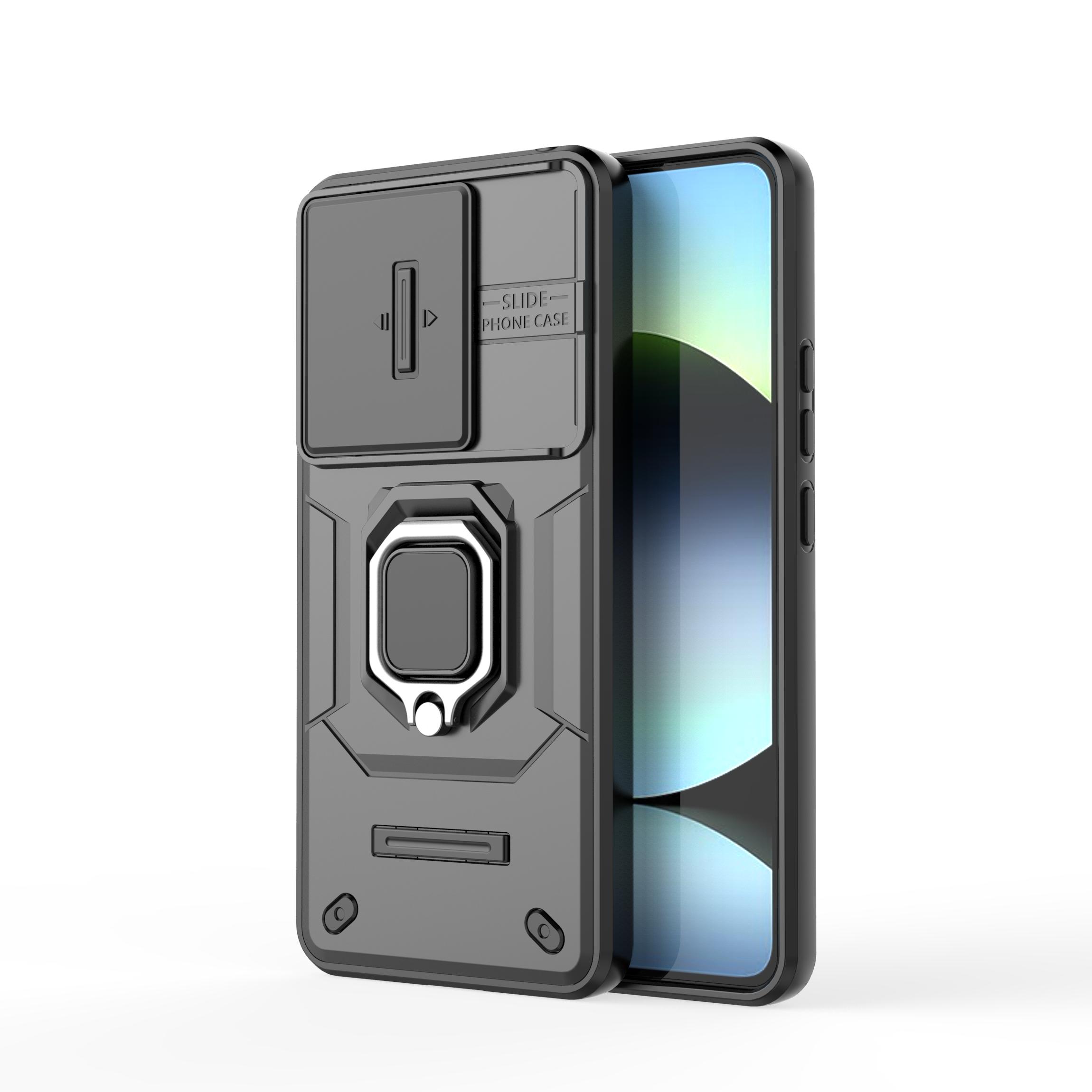 

Xiaomi Redmi Note 14 4G Phone Case,Military-Grade Magnetic Kickstand Phone Case Cover for Xiaomi Redmi Note 14 4G чёрный
