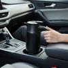 Elektrischer Wasserkocher mit hoher Kapazität für das Auto, 800 ml, mit digitaler Temperaturregelung, doppelwandiger Isolierung, 12V 24V Universal
