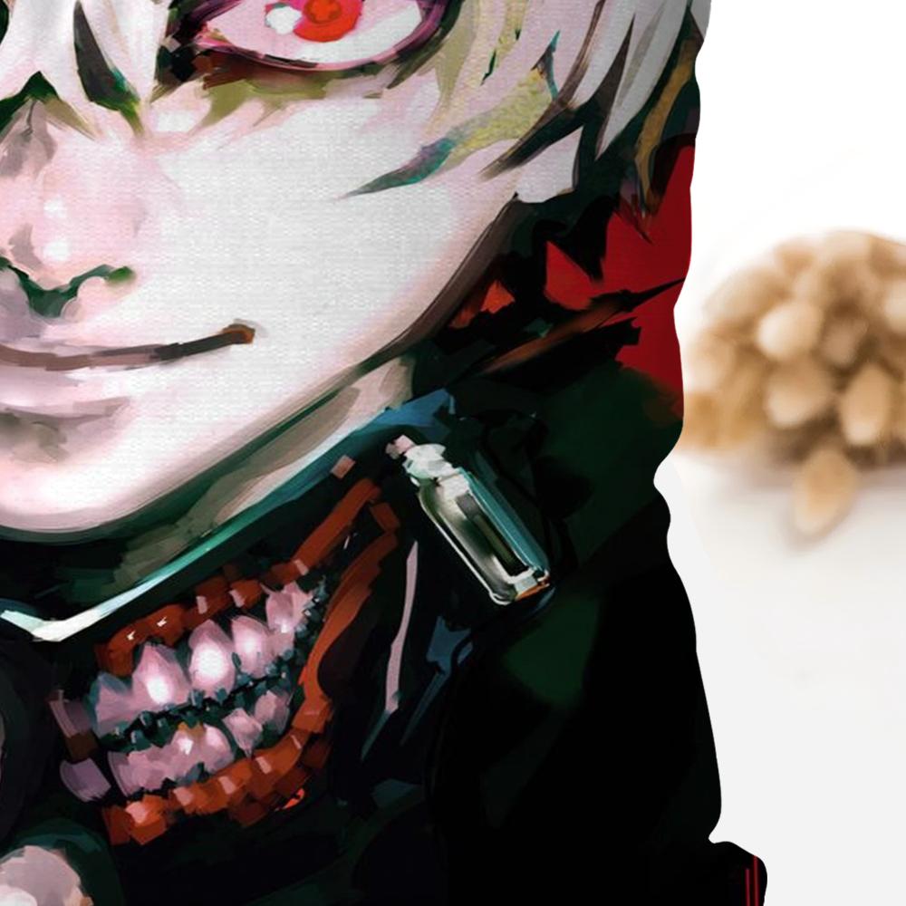 Bilibili Tokyo Ghoul Anime Pillow Case Square Pillow Bedroom Sofa Leisure Comfort Cushion Car Living Room Home Decoration 40X40