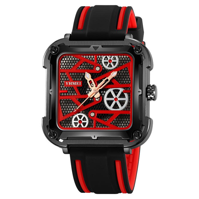 

UTHAI BK150 Fashionable Man watch with hollow design, waterproof and luminous quartz watch, cool clock gift watches for man