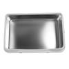 Stainless Steel Cat Litter Box with Lid High Sided Anti Splash Block Odors Easy to Clean Large Size