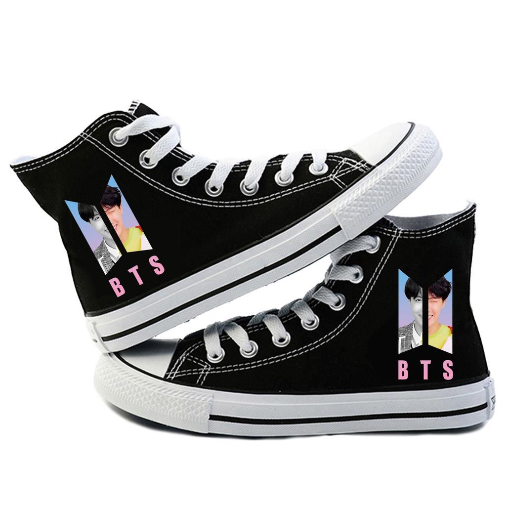 Buy BTS Canvas MAN WOMAN Shoes Hightop 