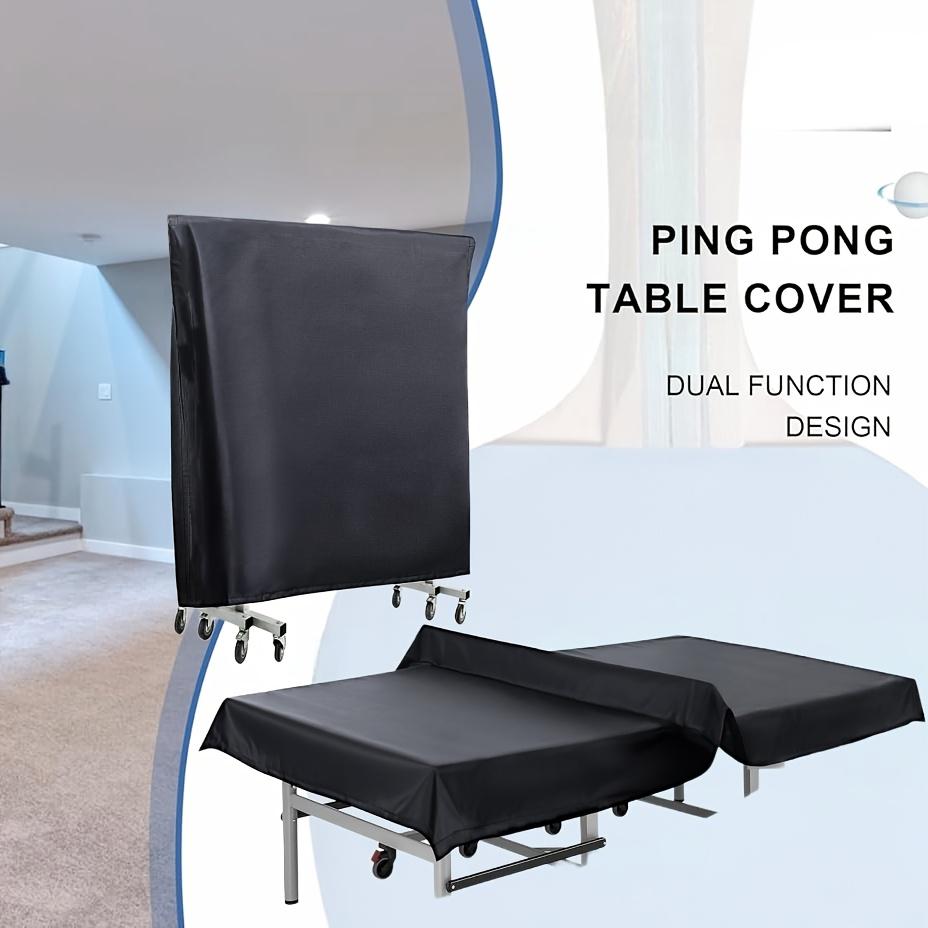 1 Piece of Table Tennis Table Cover, Suitable for Outdoor Table Tennis Tables and Multi-functional Furniture Covers