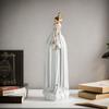 Our Lady of Fatima Ceramic Statue - Sacred Artifacts Home Decor Family Rose Church Holy Ornament